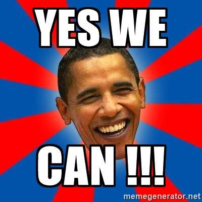 Yes We Can!